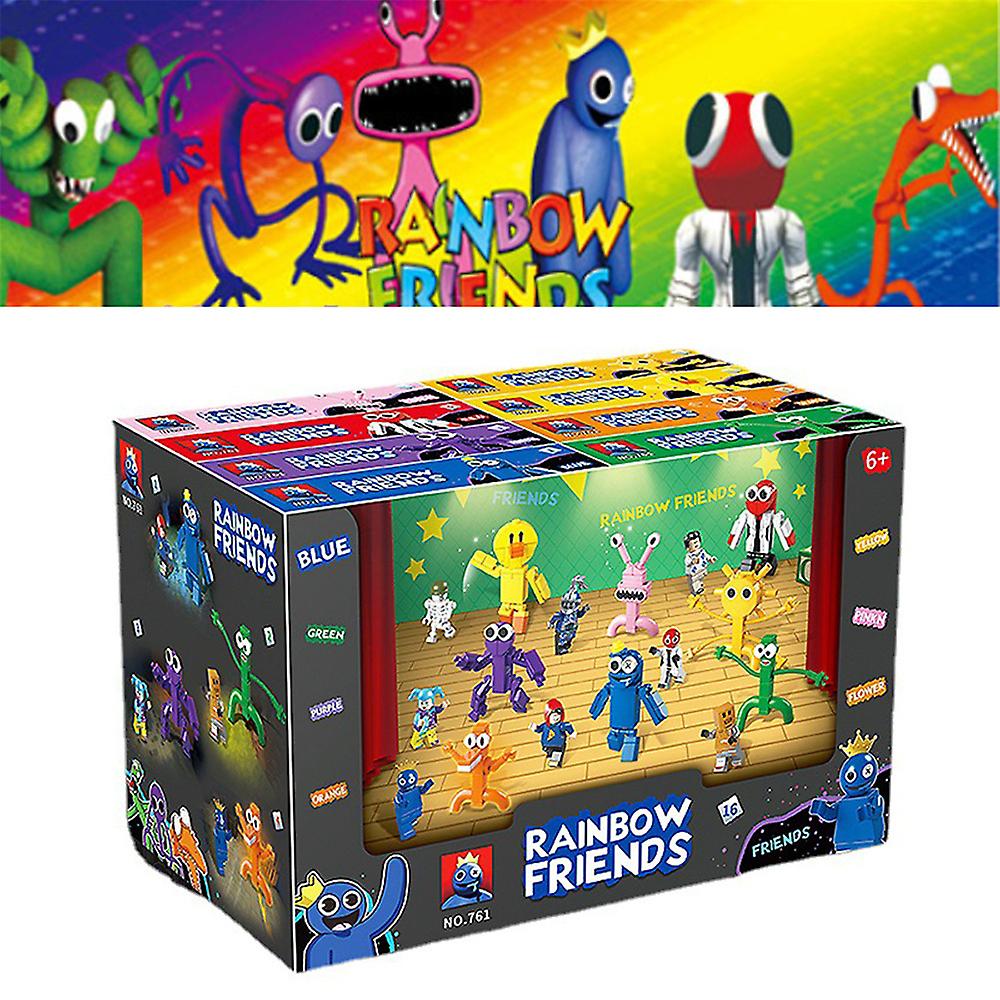 

Детские игрушки Roblox Rainbow Friends Строительные блоки Фигурка Собрать модель Кирпичи Игрушки Подарки