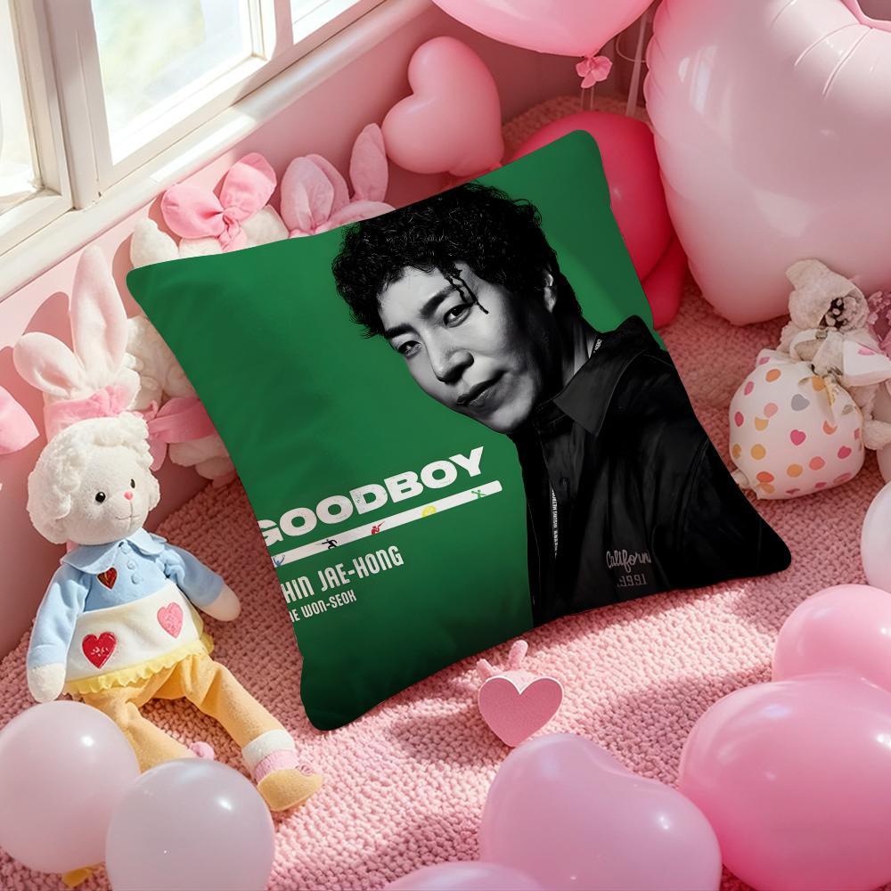 G-Good Boy Hot Kdrama Cushion Cover Pattern Printed Pillowcase for Living Room Sofa Cushion Cover & Bedroom Decor
