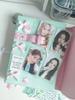 Cute Bow Jeans A5 Photocard Binder Kpop Card Collect Book 3inch Photo Album Holder 