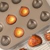 6/9/12 Cavity Chestnut Shaped Cake Baking Tray Mold Madeleine Butter Rice Cake Mold Non-Stick Carbon Steel Kitchen Baking Tool