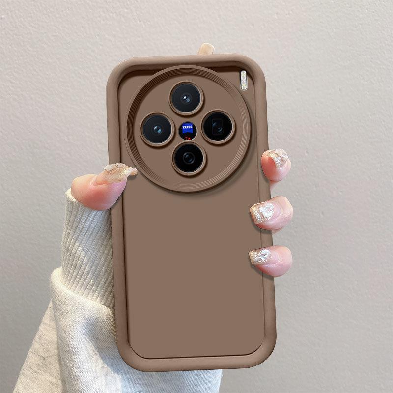 

Для Vivo X200 Чехол vivo X200 Pro Чехол для телефона vivo X200 Pro mini Защитный чехол противоударный матовый защитный чехол для задней панели Skin Feel vivo X200 Pro