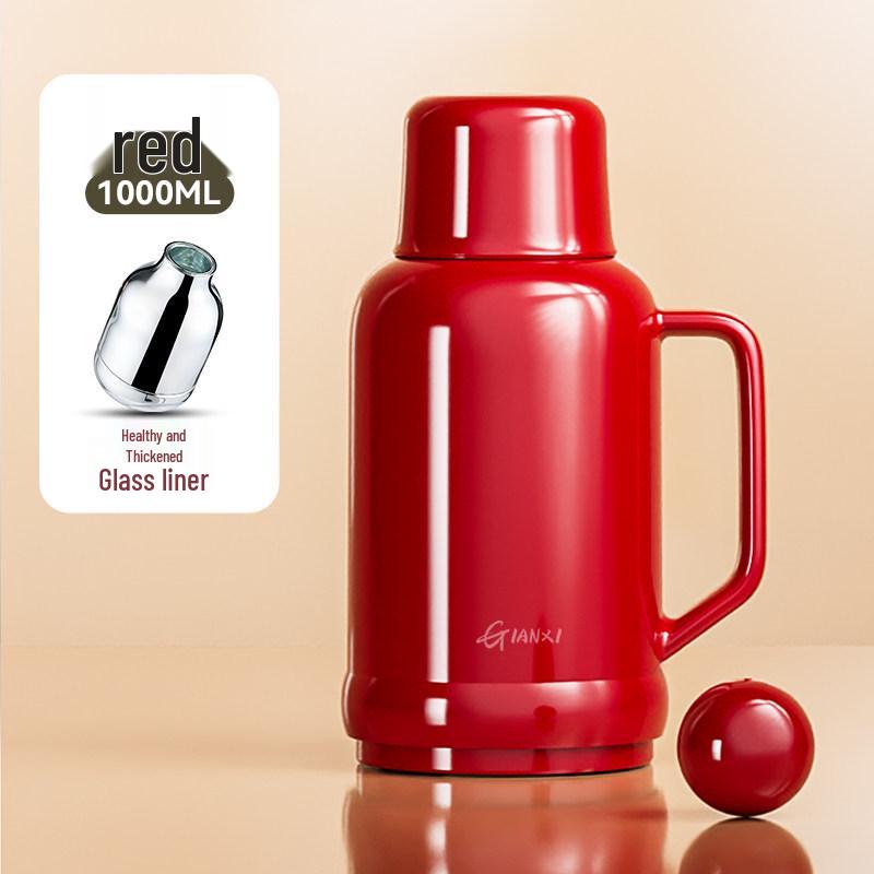 Compact Glass Liner Thermos Kettle for Dorms