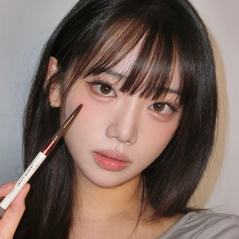 Love Liner [NEW] Love Liner Cream Fit Pencil Liner Ultra Slim Black (LC)