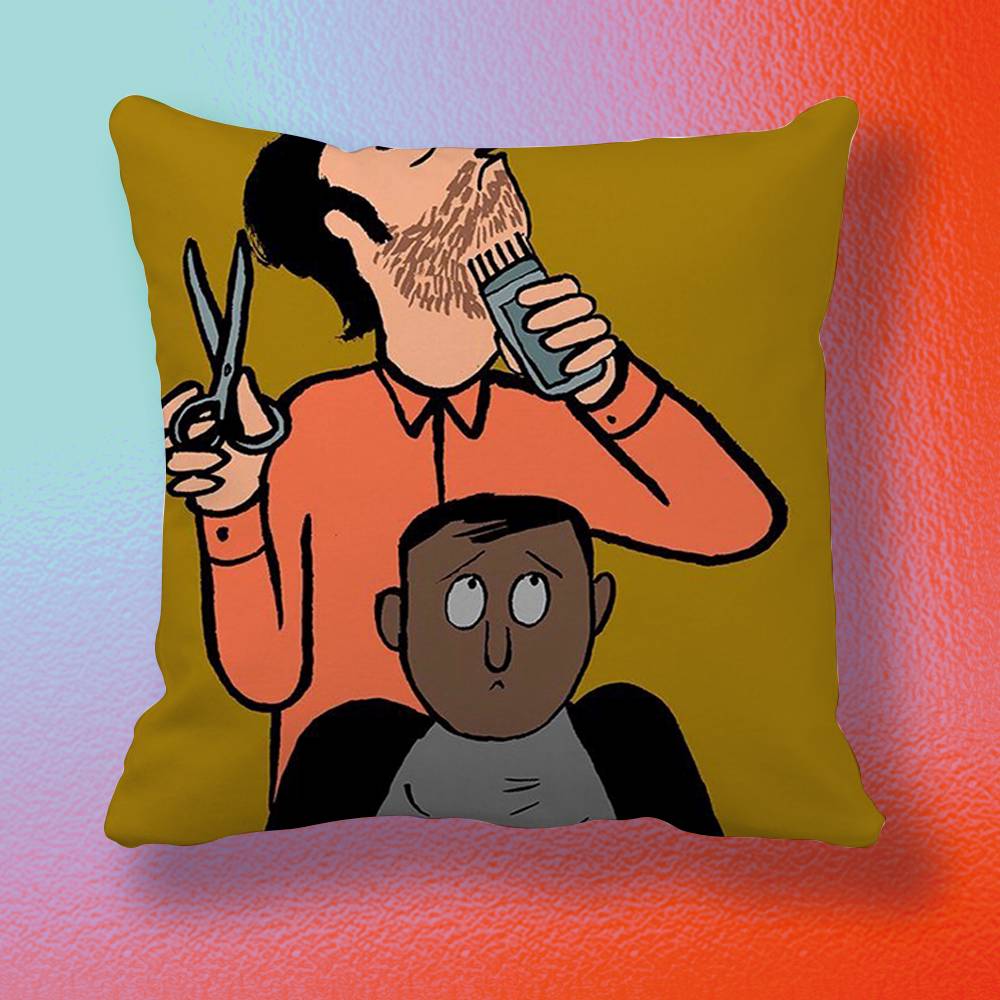 J-Jean Art J-Jullien Pillow cover gift High definition digital printing,Surprise vivid pattern Household.