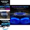 Universal Led Daytime Running Light With Decorative Silicone Strip For Cars 1.8m