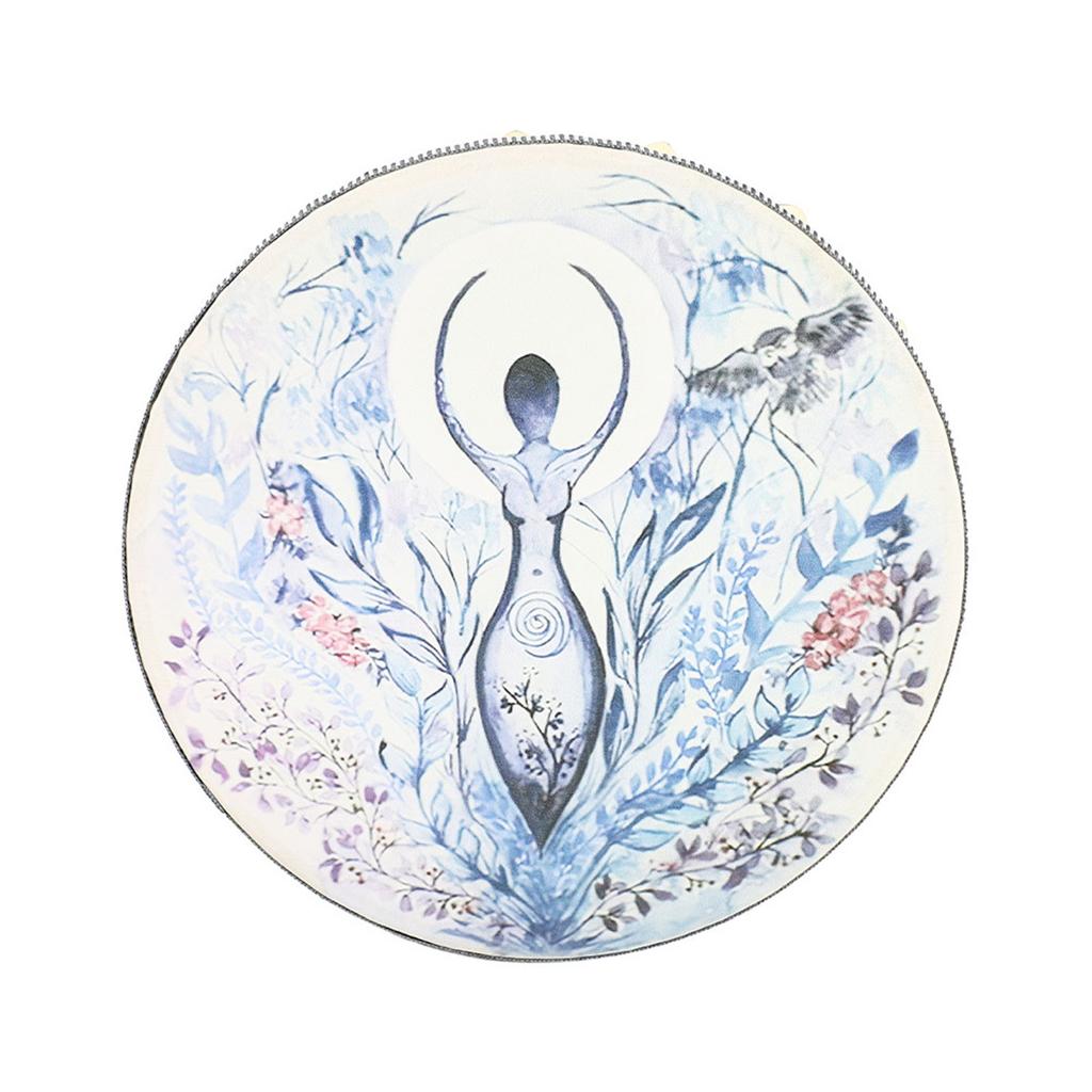 Šamanský buben Sibiřský buben Spirit Music Ručně vyráběný šamanský buben s domácí dekorací bubnové tyče