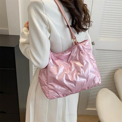 Textured Large-capacity Fashion Shoulder Bag Women's Winter New Versatile Tote Bag Women
