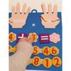 Arithmetic Felt Montessori Toys Feel Fingers Math Toys Children Counting Intelligence Education Learning Games