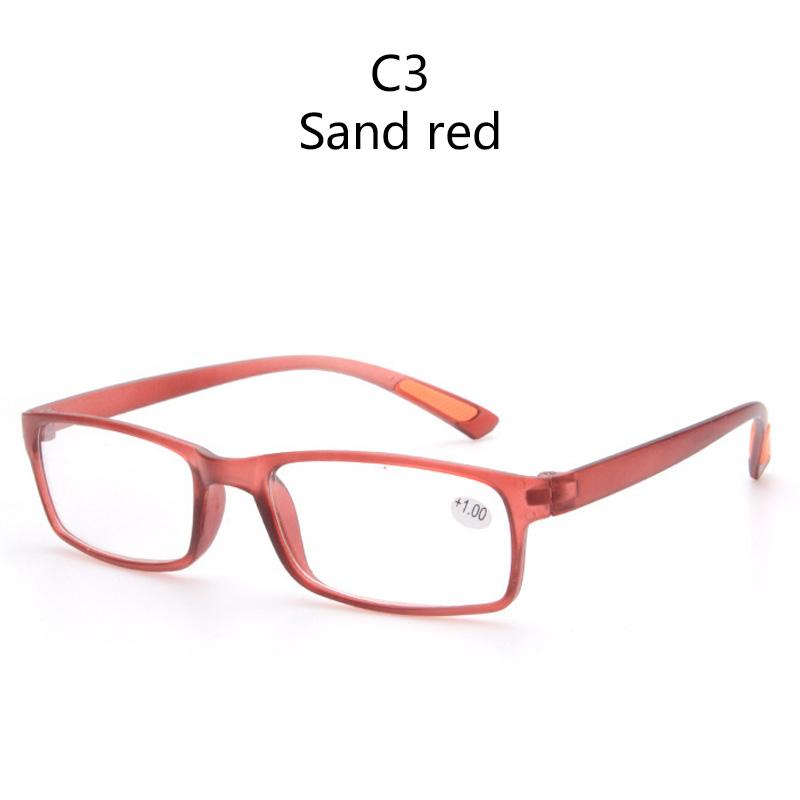 

TR90 Ultra-Light Reading Glasses Clear HD Lens for Presbyopia Diopter +1.0 to 4.0 for Women Men 4