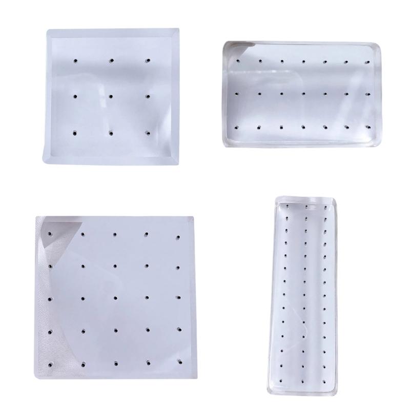 Acrylic Piercing Jewelry Display Stand Clear Organizer Body Jewelry Holder Suitable for Rings Earrings Piercing Jewelry