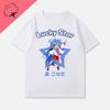 Anime Shirt Lucky Star Konata Camiseta Hot Sale Cotton Comic Y2k Clothes Cartoon Izumi Kagami Aesthetic Print Tee Unisexga Tops