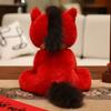 New Plush Chinese Horse Mascot Stuffed Animal Horse Plush Stuffed Animal Toy New Year Gft Chinese Year of The Horse