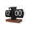 Flip Clock, Battery Operated, Automatic Flip Clock, Stylish Desk Clock, Blends Seamlessly Into Any Room, Home, Office, Decoration, Housewarming, Weddi