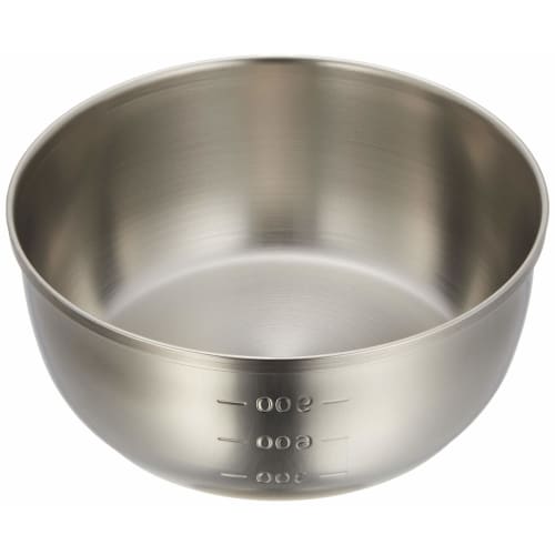 Endo Shoji SA18-10 Three-Layer Steel Yatoko Pot (with Measuring Scale), 16cm, AYT0916