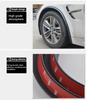 2Pc Fender Flares Wheel Protector Rubber Lip Trim Protective 150cm  for All Car