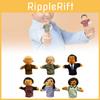 Adorable Family Character Plush Puppets For Interactive Storytelling And Playtime Fun