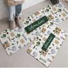 Oil-Proof, Absorbent Non-Slip Mats for Kitchen, Bathroom, and Entryway - Long Strips and Bedroom Carpet.
