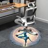 Avatar-Inspired Chair Mat - Round Carpet for Home Decor, Office Use, and Gifts0237b