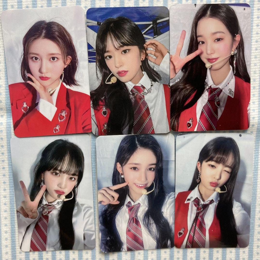 

[USED] IVE 2022 UNI-KON i ve Bonus Trading Cards (6 Cards)
