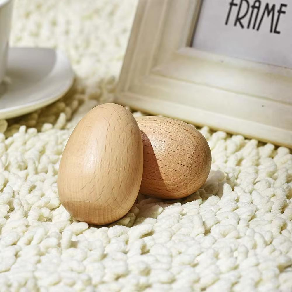 1Pcs Wooden Woven Sewing Eggs Creative Wooden Crafts Repair Tools Sewing Accessories
