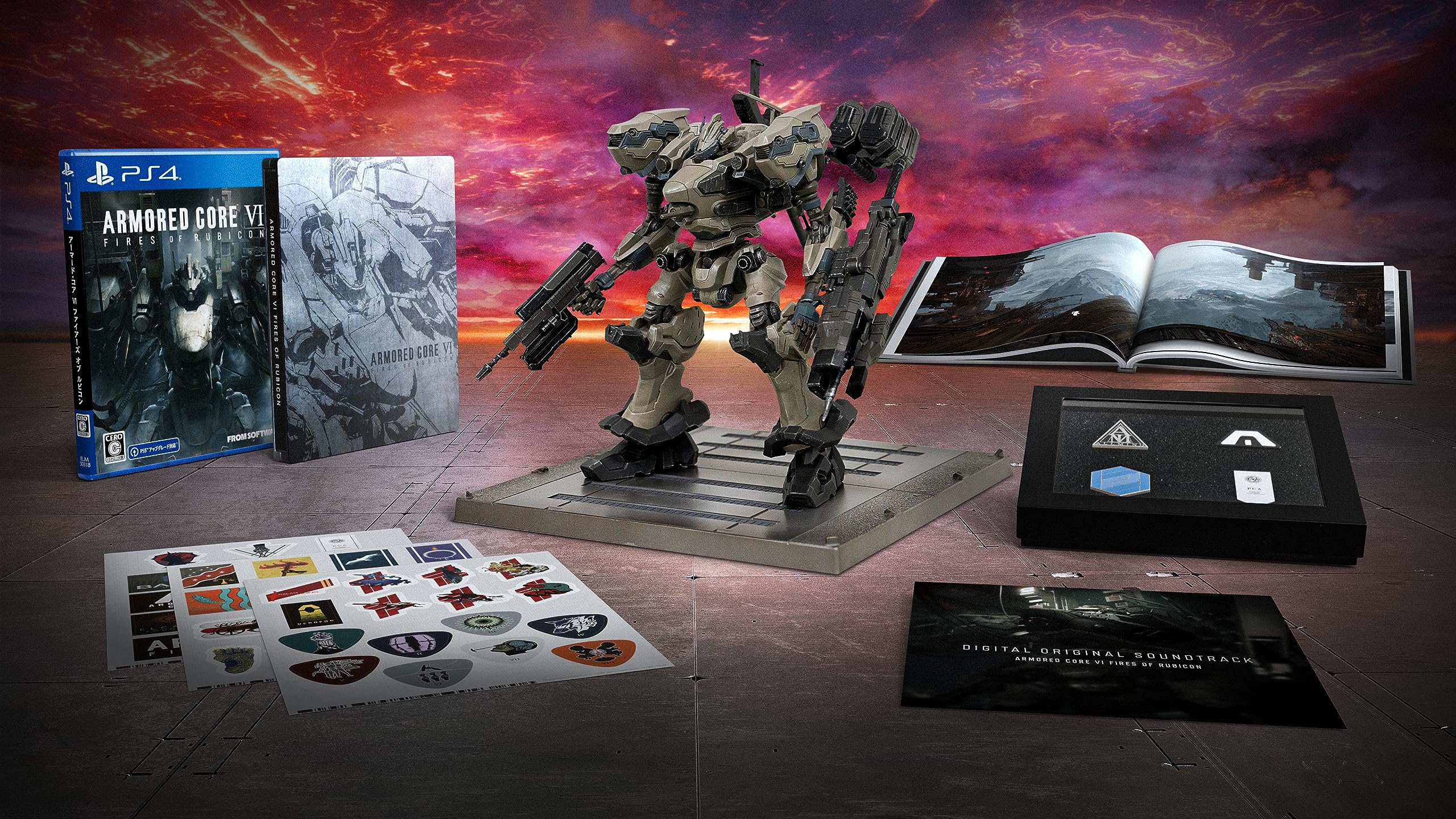 

ARMORED CORE VI FIRES OF RUBICON Издание Количество Набор открыток MELANDER C3 G13 Special Edition В комплекте [PS4] Коллекционное [Ограниченный бонус] TENDERFOOT