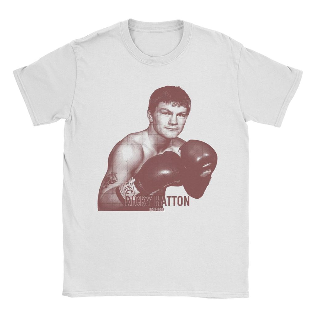 Graphic Printed Ricky Hatton T Shirt For Unisex 100% Cotton T-shirts Short Sleeve Clothing