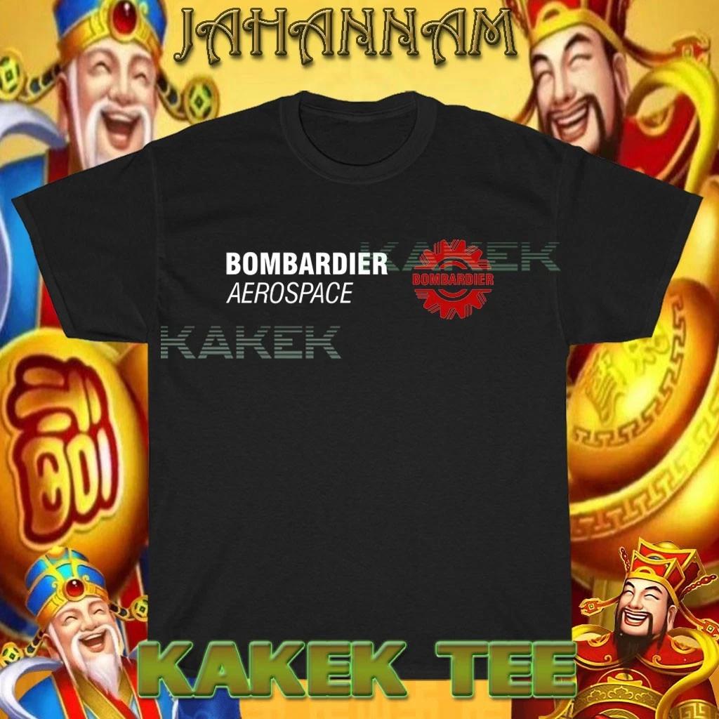 New Shirt Bombardier Aerospace Logo American T shirt Funny Size S to 5XL M