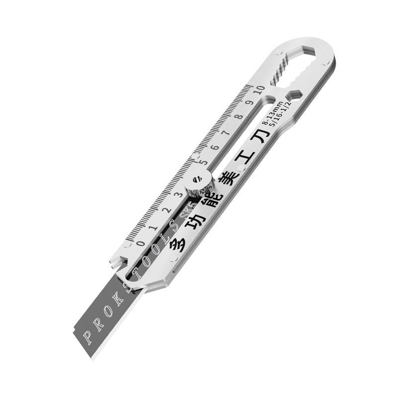 

Многофункциональный художественный нож, Портативный и компактный художественный нож One Size белый