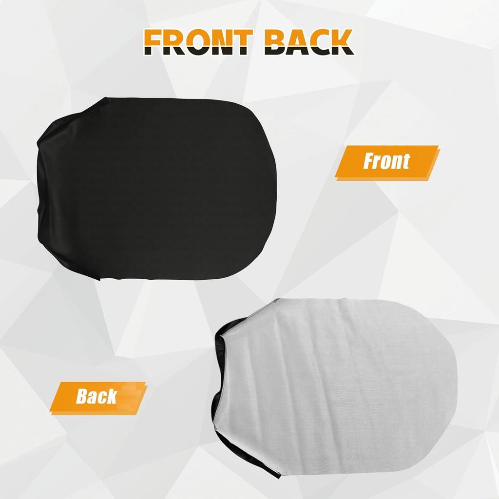 Seat Cover Replacement For 2005- Suzuki King Quad 450 500 700 750ASI LT-A700 LT-A750X 284, Heavy Duty Leather ATV Seat Cover Replacement, Black