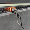 1 pz/4 pz Ancoraggi di Fissaggio per Binario a L con Gancio a S Installazione Facile Ganci Metallici Accessorio per il Trasporto di Carico per il Trasporto