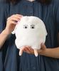 Bleu Bleuet Medjed Plush Drawstring Bag