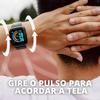 Transparent Bluetooth Headphones LED Power Digital Display Stereo Wireless Earphones TWS Earbuds Sport Headset +Smart Watch
