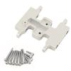 1pc  Aluminum Alloy Gearbox Mount Transmission Plate Gearbox Base for SCX24 C10 JLU Deadbolt Gladiator Bronco 1/24 Crawler Car