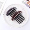 Trendy Hairpins For Girls Leaves Flower Hair Clips Hair Claws Korean Barrettes Women Hair Comb