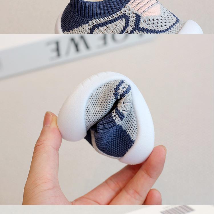 Breathable Spring & Autumn Mesh Toddler Shoes: Soft, Anti-Collision, Unisex, Trendy for Indoor & Outdoor Use