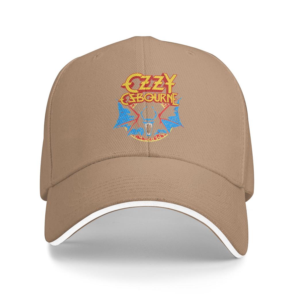 Ozzy Osbourne Bat Sun Baseball Cap Summer Female Male  Design Trucker Hat Hot Sale Street Style Hunting Camping Snapback Cap