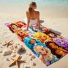 1pc Fantasy Girls Cats Microfiber Beach Towels Quick Dry Towel Sand Beach Towels Pool for Travel Swim Pool. S072101199