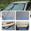 Auto-Windschutzscheiben-Sonnenschutz, Universal-Windschutzscheiben-Klappvisier, Windschutzscheiben-Sonnenschutz, Autofenster-Sonnenschutz, Zubehör
