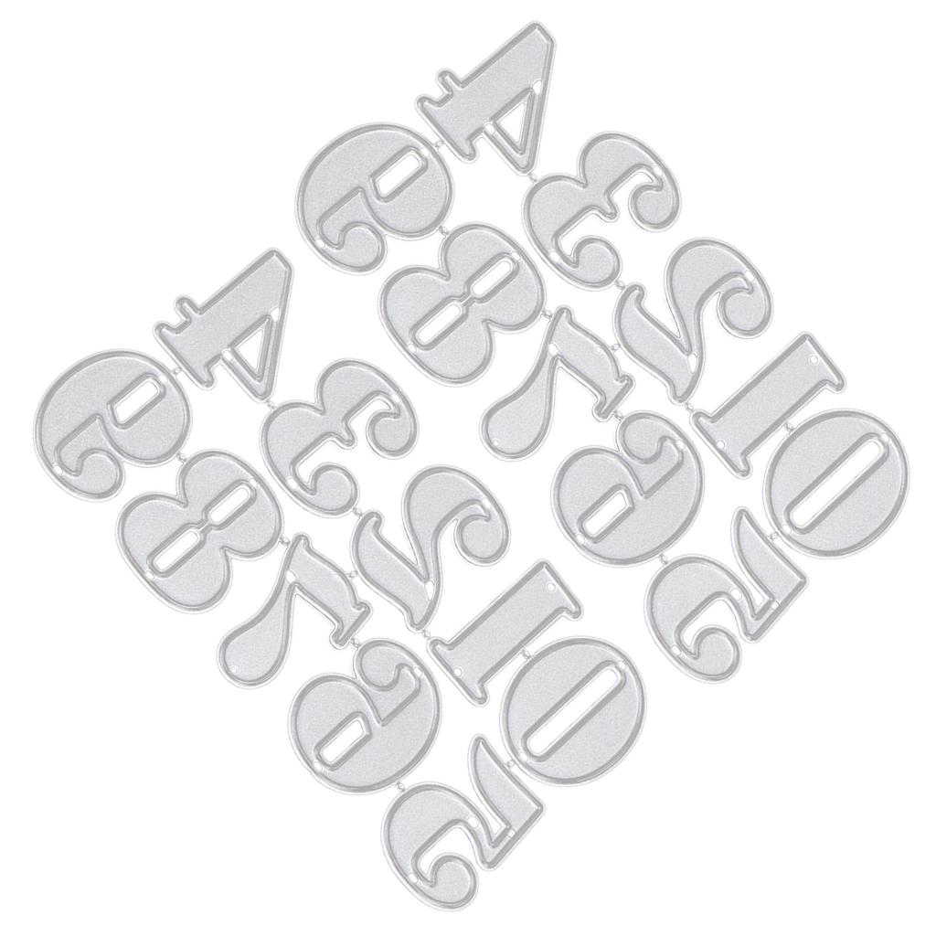 2 stücke Schneiden Stirbt Metall Figur Carbon Stahl Stanzen Platten für Papier Handwerk Anzahl Carvi