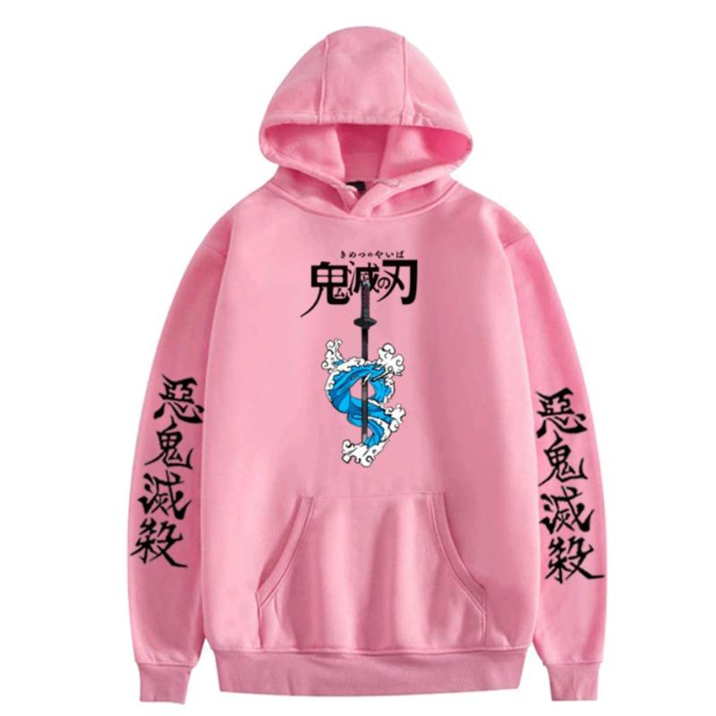 Tanjiro's Water Breathing Swor Hoodies Men Fashion Long Sleeve Sweatshirts Women Harajuku Streetwear Pullovers Sudaderas