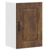 VidaXL Wall-mounted Kitchen Cabinet Kalmar Smoked Oak Engineered Wood, Wall-mounted Kitchen Furniture, Cabinet for Kitchen Wall, 853552