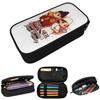 Hot TV Series Love Couple Bon Appetit Your Majesty Pencil Case for School Pen Box Pencil Bag Stationery Supplies Pen Holder Bag