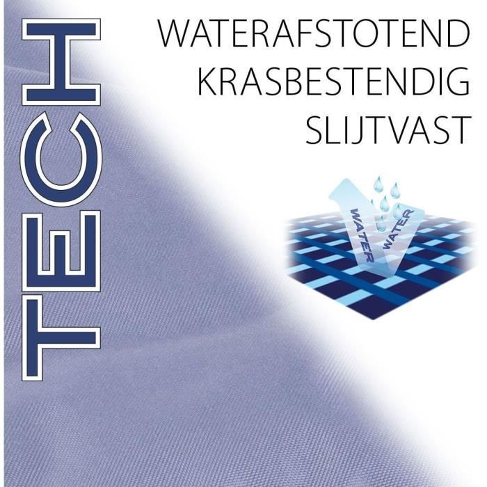 Matelas Pour Chien - Ferplast - POLO - 65 X 40 X H 8 Cm - Rembourrage Amovible - Gris