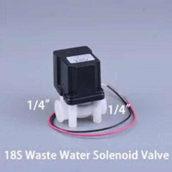 Pure Water Machine Accessories Purifier High Pressure Valve Pressure Switch Solenoid Valve 1/4 Tube Quick Connection