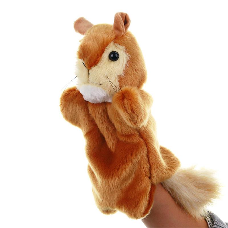 Tier Handpuppe Katze Puppen Plüsch Handpuppe Frühe Bildung Lernspielzeug Kinder Marionetten Puppen zum Geschichtenerzählen