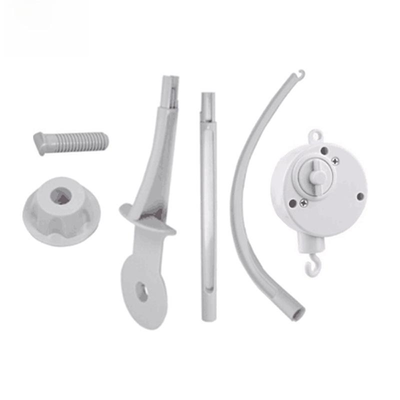 Newborn Baby Carriage Rotating Bedside Rattle and Soothing Music Doll Pendant