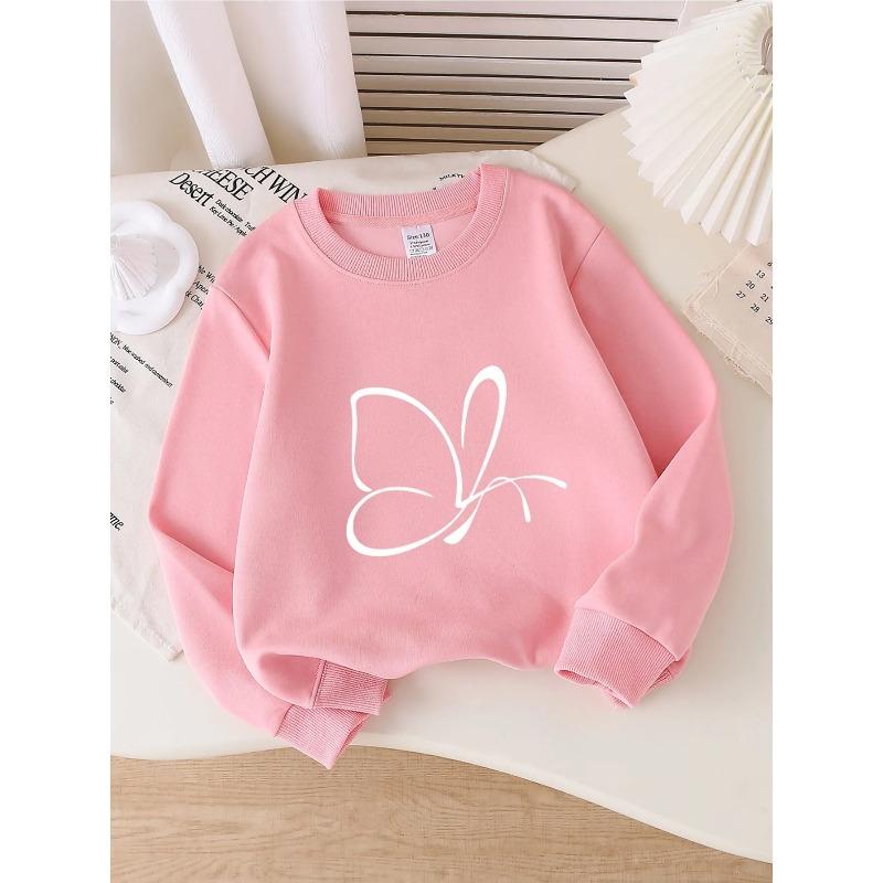 Kids Sweatshirt Crewneck Sweatshirt - Machine Washable, Spring And Autumn,Sportswear And Casual Wear, Soft And Comfortable,Children's Clothing