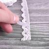 Spitzenband Selbstklebend Weißes Spitzenband Besatz Scrapbooking Kartenbastelbedarf Vintage Dekorationen (Weiß)