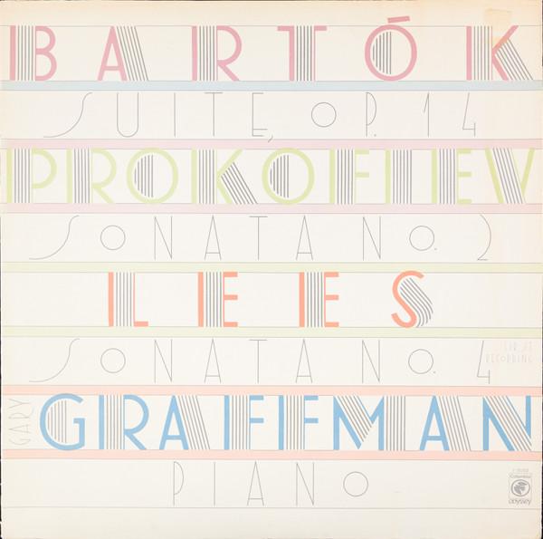 

LP Record BLA BARTK SERGEI PROKOFIEV BE Suite Op. 14 Sonata No. 2 Sona BL35203 Columbia Odysse 1976 Canada Classical Used