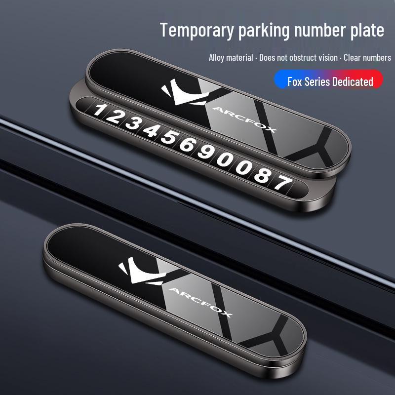 ARCFOX Alpha S/T Luminous Car Parking Phone Number Plate